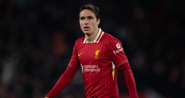 Chiesa có thể rời Liverpool.