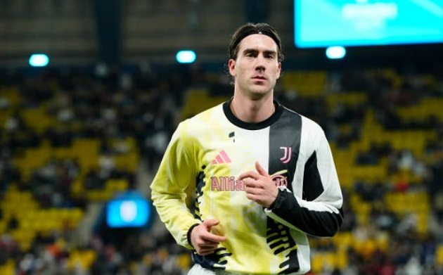 Vlahovic đang bị đặt dấu hỏi về tương lai ở Juventus.