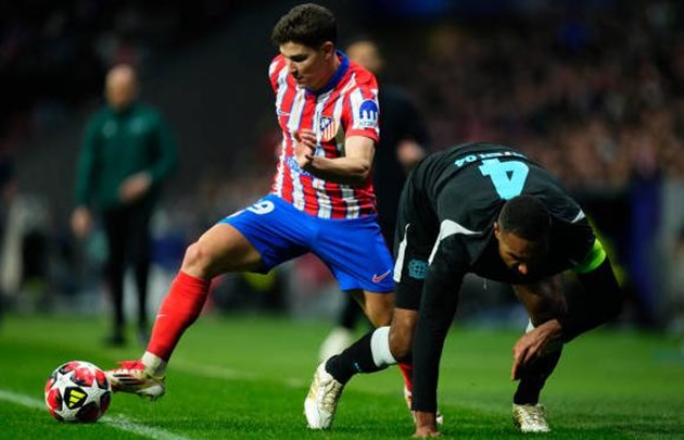 Tinh thần chiến đấu của Atletico Madrid đáng được khen ngợi.