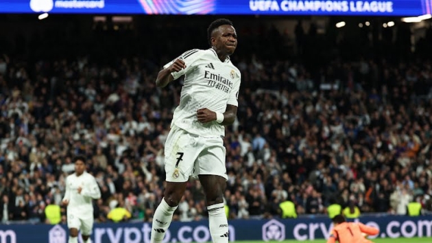 Vinicius Junior tiếp tục tỏa sáng.