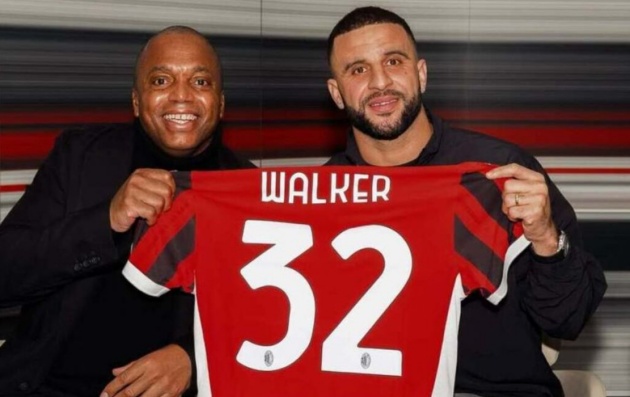 Walker gia nhập Milan.