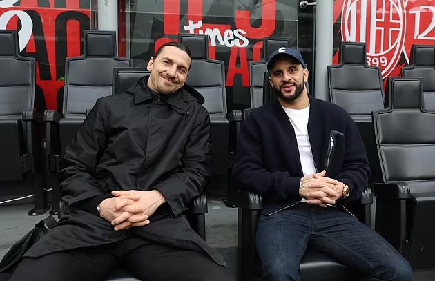 Walker chưa ra sân cho AC Milan.