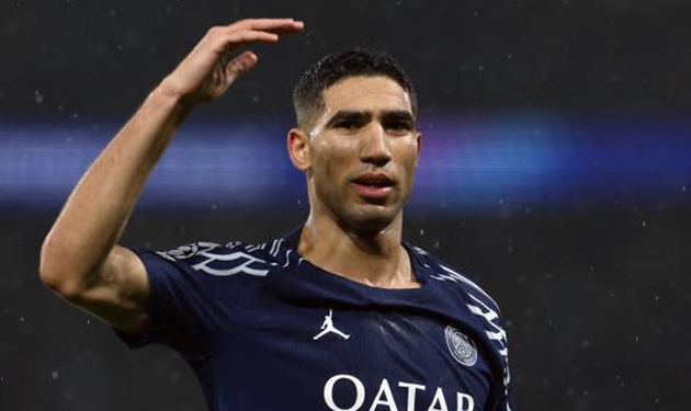 Manchester United bất ngờ nhắm Achraf Hakimi.