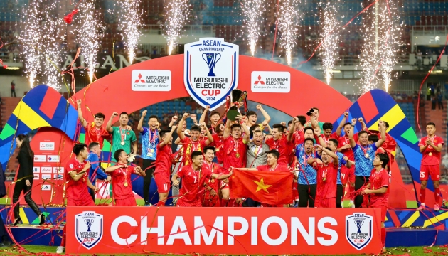 Đội tuyển Việt Nam lần thứ 3 vô địch AFF Cup 2024.