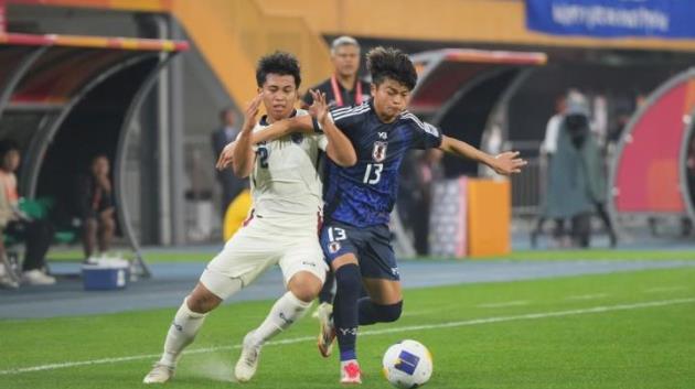 U20 Thái Lan thảm bại trước Nhật Bản.