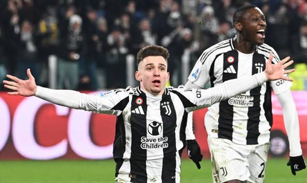 Francisco Conceicao ghi bàn thắng duy nhất giúp Juventus đánh bại Inter Milan.