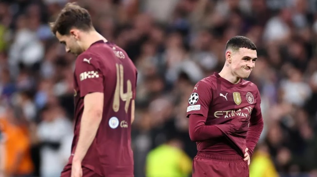 Man City một lần nữa nhận trái đắng trước Real.