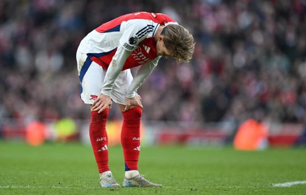Martin Odegaard cần sớm tìm lại phong độ tốt nhất.