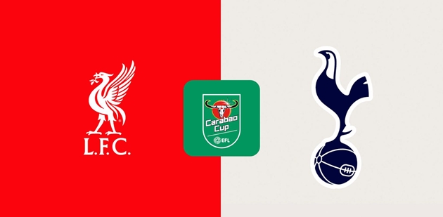 Liverpool sẽ tiếp đón Tottenham Hotspur trên sân nhà Anfield tại bán kết lượt về Carabao Cup.