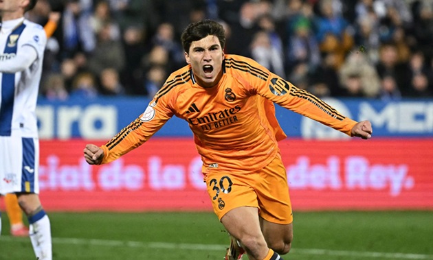 Gonzalo Garcia ghi bàn quyết định giúp Real Madrid đánh bại Leganes.
