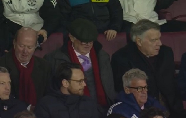 Ferguson và Allardyce cùng đến xem Man Utd thi đấu.