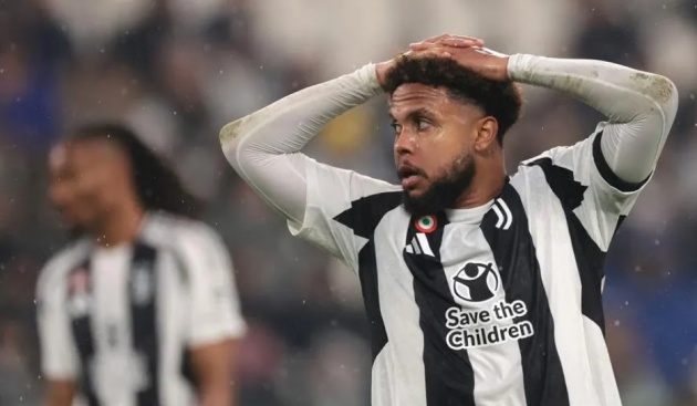 Juventus thua Atalanta 0-4.