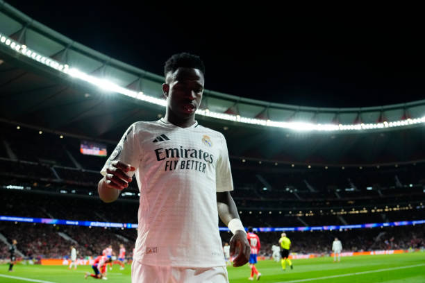 Vinicius đã trải qua một trận đấu đầy khó khăn.