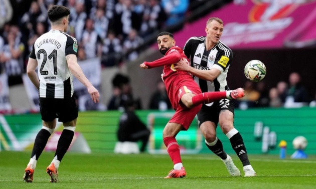 Salah chơi tệ trước Newcastle.