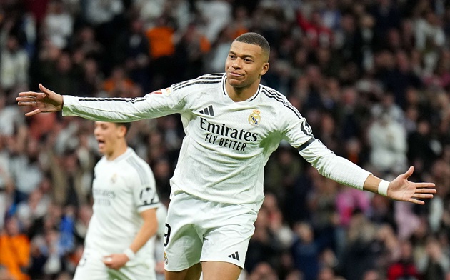 Mbappe ghi 2 bàn giúp Real Madrid hạ Leganes.