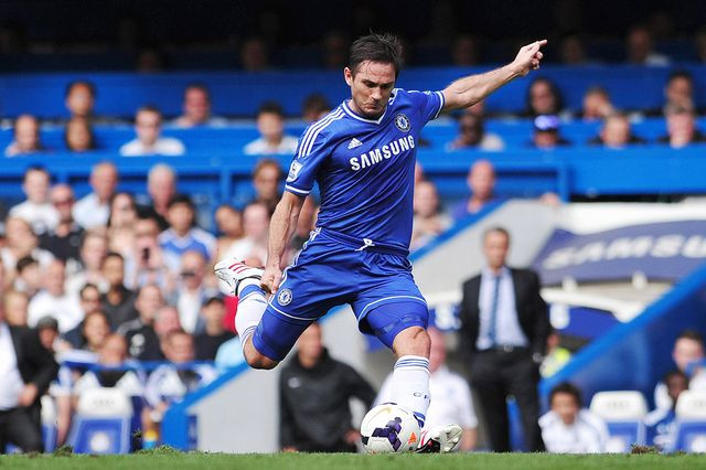 Lampard là một huyền thoại của sân Stamford Bridge.