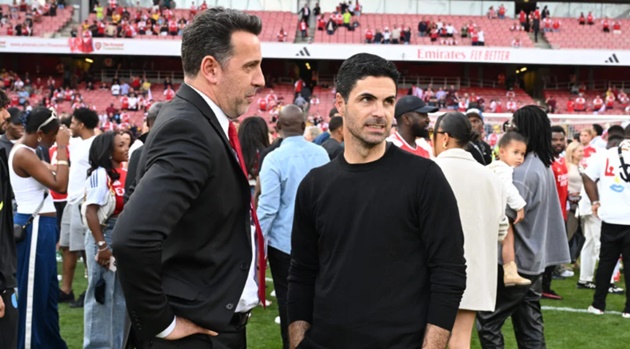 Edu từng để lại dấu ấn trong thời gian làm GĐTT tại Arsenal.