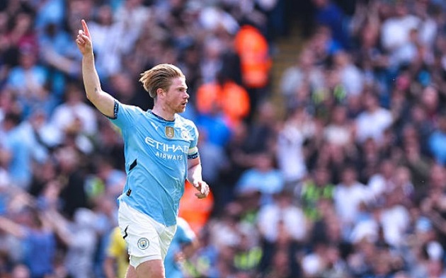 De Bruyne thể hiện vai trò thủ lĩnh khó thay thế.