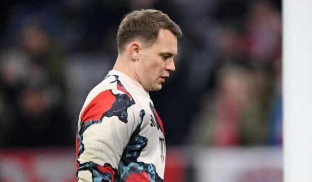 Neuer chưa thể trở lại.