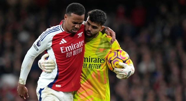 Chấn thương của Gabriel Magalhaes ảnh hưởng nghiêm trọng đến Arsenal.