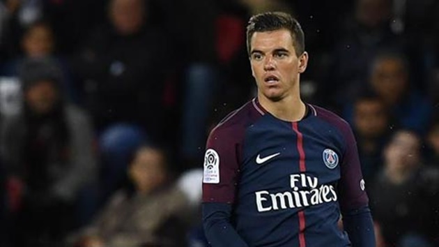 Tiền vệ 21 tuổi Celso của PSG.
