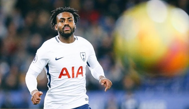 Hậu vệ 28 tuổi Danny Rose: 30 triệu bảng.