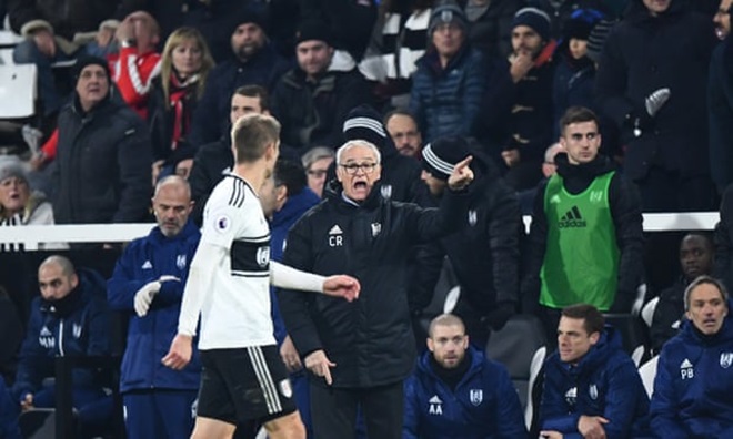 HLV Ranieri giành chiến thắng đầu tiên trên băng ghế chỉ đạo của Fulham trước Southampton.