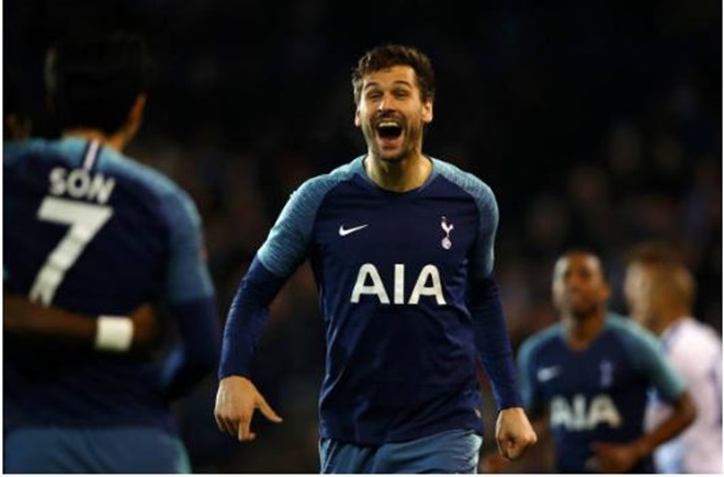 LIorente có trận đấu thăng hoa cùng Tottenham.