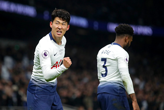Son Heung-min ghi bàn thắng quyết định của trận đấu.