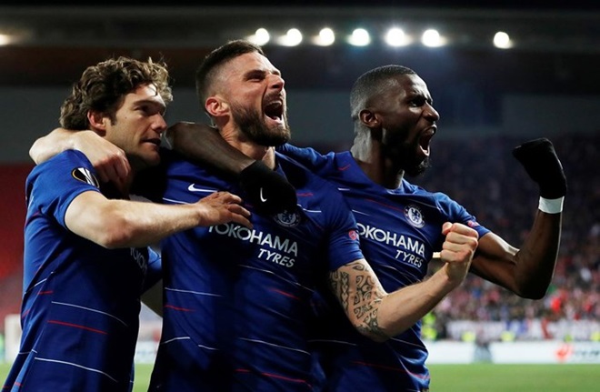 Chelsea của HLV Maurizio Sarri.