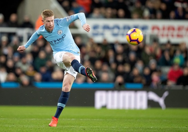 Tiền vệ De Bruyne.