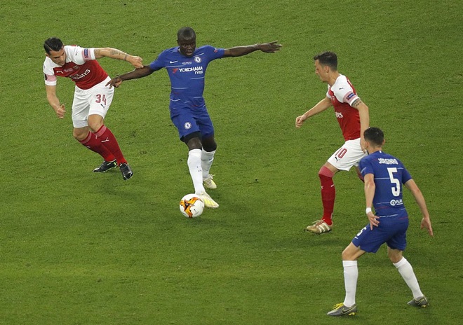 Ngôi sao N'Golo Kante đã kịp bình phục chấn thương đầu gối trước màn chạm trán với Arsenal.