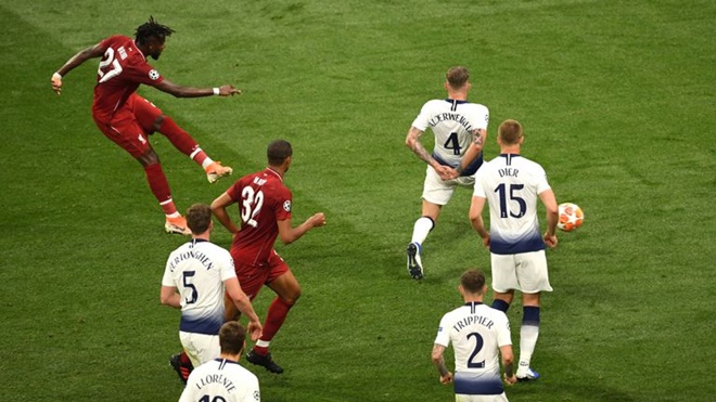 Tiền đạo 24 tuổi ghi bàn vào lưới Tottenham ở trận chung kết C1.