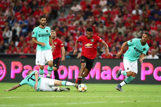 Man United áp đảo hoàn toàn so với Inter Milan.