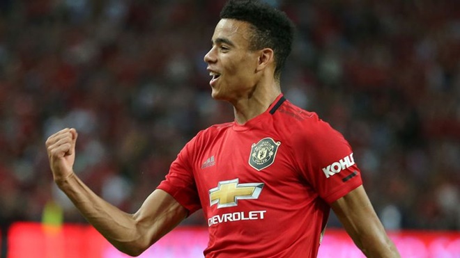 Tiền vệ 17 tuổi, Mason Greenwood.