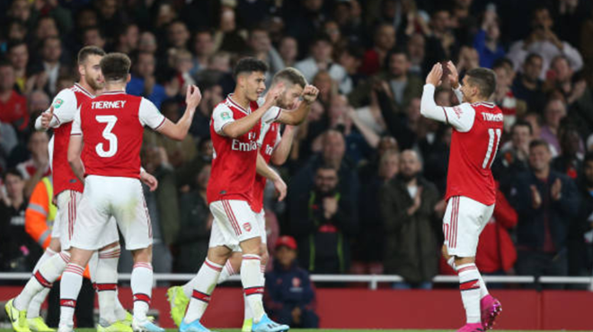 Các cầu thủ trẻ Arsenal có ngày làm việc hiệu quả.
