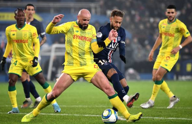 Nantes có nhiều pha phản công đáng chú ý.