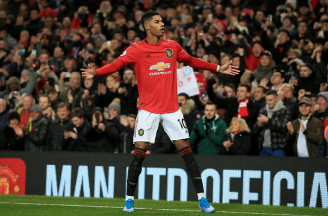 Rashford xuất sắc lập cú đúp.