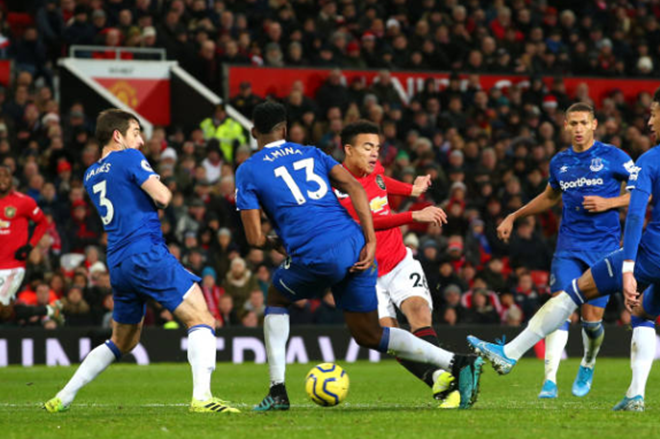Greenwood ghi bàn thắng duy nhất cho Man United.