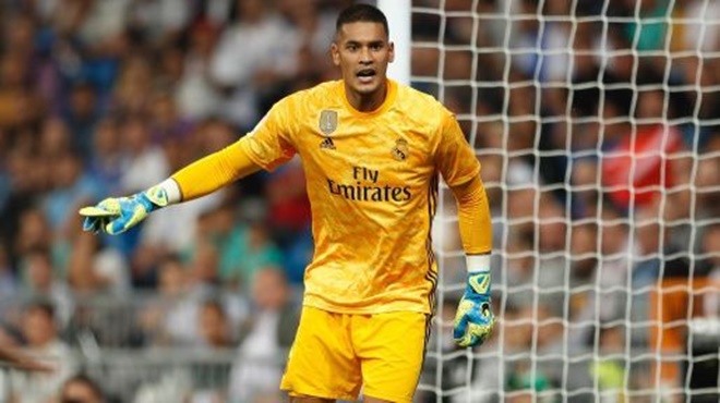 Areola không thể cạnh tranh một suất bắt chính với Courtois.