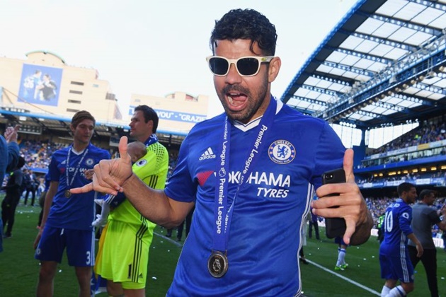 Costa từng là tiền đạo hàng đầu của The Blues.