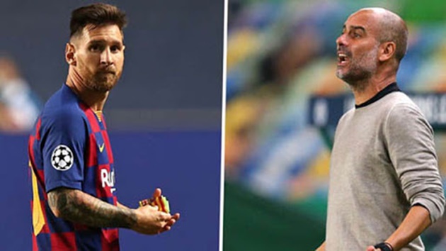 Các CĐV Man City kỳ vọng Messi có thể tái hợp với Pep tại Etihad, qua đó nâng cao cơ hội giành cúp bạc Champions League của đội bóng thành Manchester.