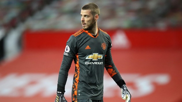 Thủ môn: David de Gea (Man United). Phong độ của ngôi sao người Tây Ban Nha bị ảnh hưởng đáng kể bởi màn trình diễn của bộ tứ vệ phía trên anh. Trận thua kinh hoàng 1-6 trước Tottenham Hotspur giánh một đòn mạnh vào niềm kiêu hãnh của De Gea.