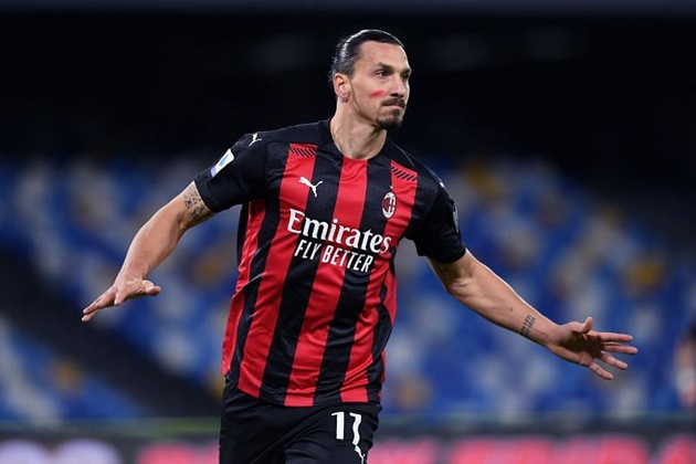 3. Zlatan Ibrahimovic - AC Milan. Sát thủ người Thụy Điển gia nhập AC Milan vào tháng Giêng năm nay. Ibrahimovic ngay lập tức thể hiện đẳng cấp của mình khi anh liên tục tỏa sáng trên hàng công nửa đỏ thành Milan với 10 bàn, 1 kiến tạo sau 529 phút ra sân tại Serie A.