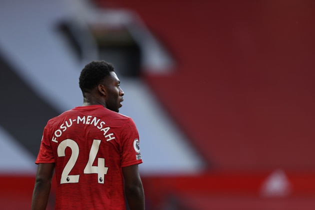 5. Timothy Fosu-Mensah. Bản hợp đồng hiện tại giữa Fosu-Mensah và Man United sẽ đáo hạn vào năm 2021. Tương lai của hậu vệ 22 tuổi đang khá ảm đạm tại sân Old Trafford.
