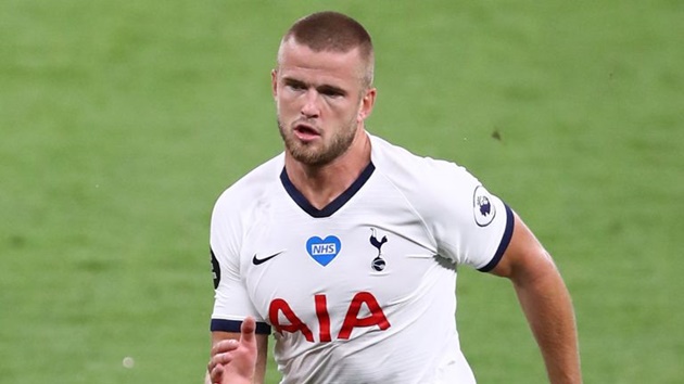 Dier bị cộng đồng mạng chỉ trích sau trận đấu với Brentford.