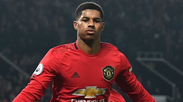 Tiền đạo trái: Marcus Rashford. Rashford luôn là lựa chọn hàng đầu ở hành lang trái Man United. Sự bén duyên trước khung thành các đội bóng Big Six Premier League hứa hẹn giúp Rashford tỏa sáng ở trận cầu tâm điểm sắp tới.