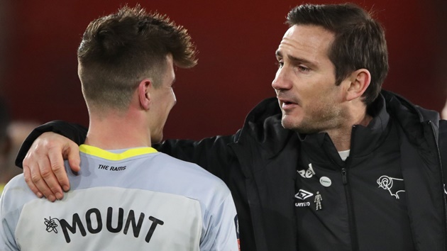 Lampard tạo điều kiện nền tảng cho Mount trưởng thành và phát triển.