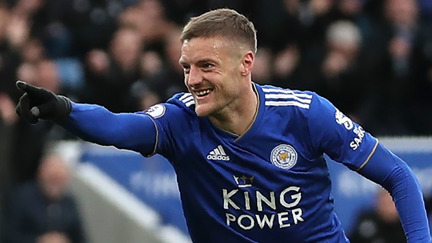 Lão tướng Vardy.