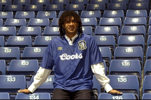 Cựu danh thủ bóng đá Hà Lan Gullit.
